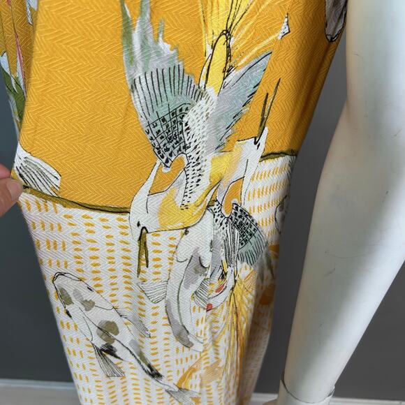 Anthropologie One September Dress Small Paradiso Halter boho embroidered Maxi - Picture 7 of 12